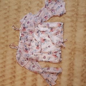 bell sleeve off the shoulder blouse